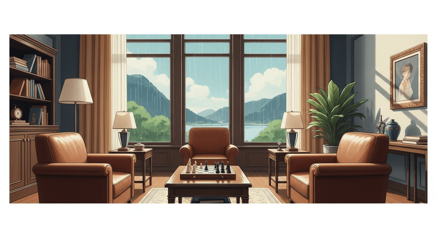 Cute anime girl in Japanese school uniform with shy smile, AI-generated character art