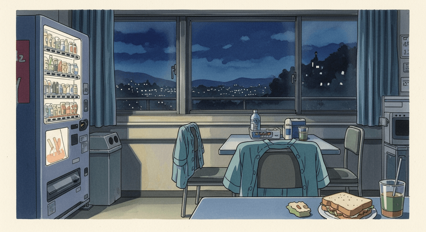 Anime girl roller skating in retro 80s neon aesthetic, AI art