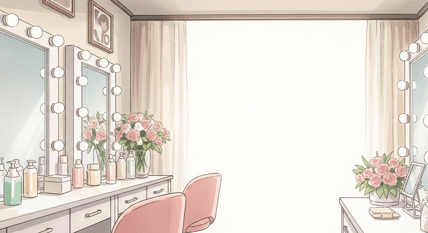 Korean-style anime girl with manhwa aesthetic and trendy styling, AI-generated art