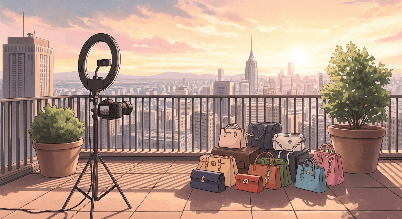 Anime girl riding motorcycle with leather jacket, biker AI art