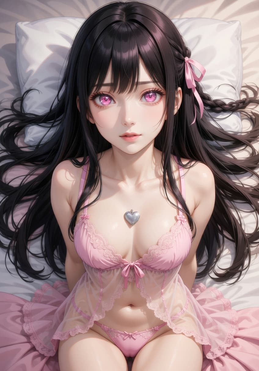 Misa — Obsessive Lingerie — AI-generated anime character art